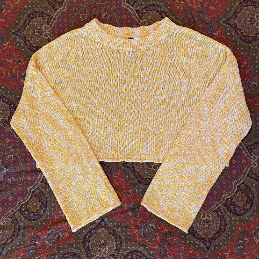 Divided by H&M juniors cropped knit sweater